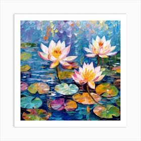 Water Lilies 21 Art Print