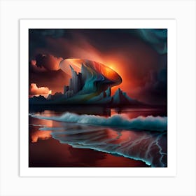 'Sunset Art Print