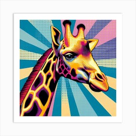 Giraffe 4 Art Print