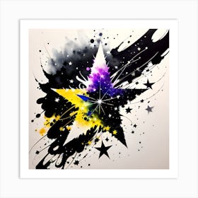 Star Painting Art Print