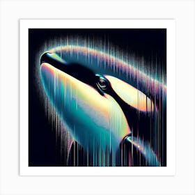 Creative Wild Animal Representation 58 Art Print