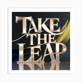 Take The Leap 4 Art Print