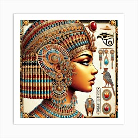 Egyptian Queen 4 Art Print