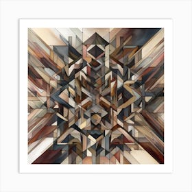 Geometric Pattern Art Print