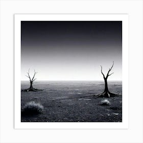 Dead Trees Art Print