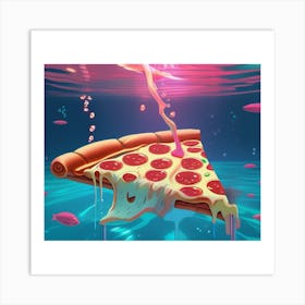 Pizza Party Art Print