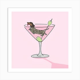 Martini 6 Art Print