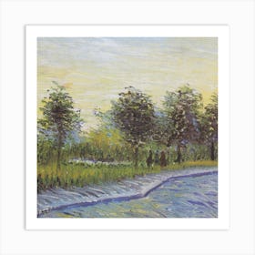 Van Gogh , L'Aube Art Print