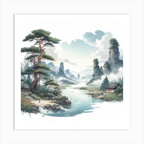 River Art Print