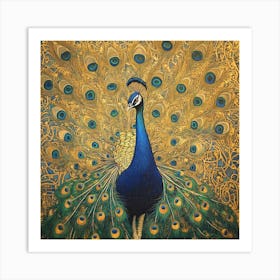 Peacock 19 Art Print