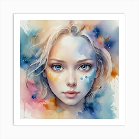 Watercolor Painting Art Print 9 Art Print