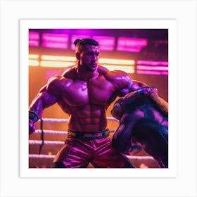 Momma said to knock you out Art Print