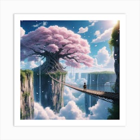 Cherry Blossom Tree 2 Art Print