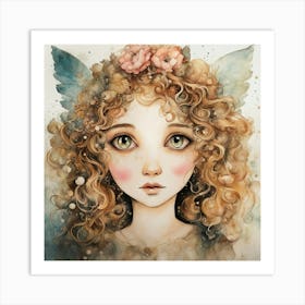 Fairy Girl 2 Art Print