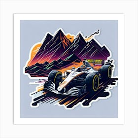 Artwork Graphic Formula1 (96) Art Print