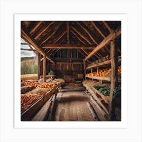 Farm Stand 1 Art Print