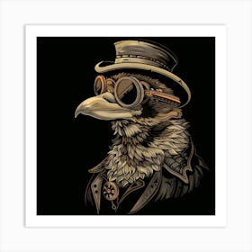 Steampunk Bird 7 Art Print