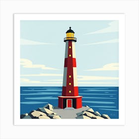 Lighthouse 14 Art Print