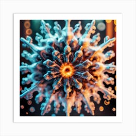 Snowflake 6 Art Print