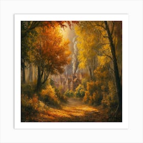 Autumn Forest Art Print