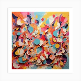 Abstract Abstract Painting 10 Art Print