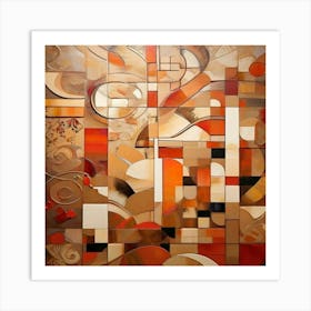 Abstract Painting 4 Art Print