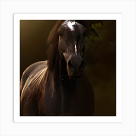 Horse Portrait (1) Art Print