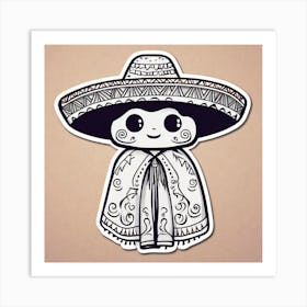 Mexican Girl 18 Art Print