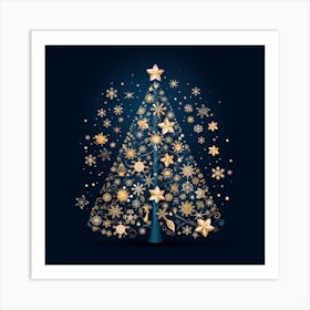 Christmas Tree 6 Art Print