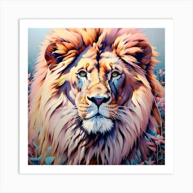 Lion Art Print