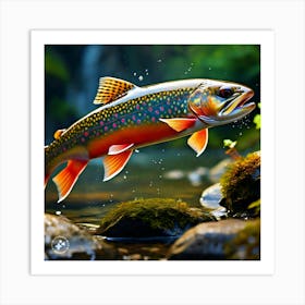 Brook Trout Art Print