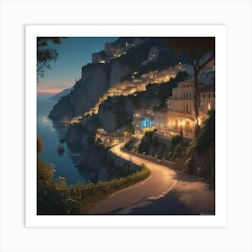 Positano Art Print