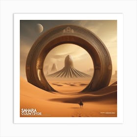 Sahara Condore Art Print