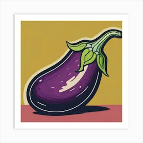 Eggplant 2 Art Print