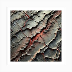 Martian Dominion Seismic Cracks Artwork Season 13 Ignis Luporum Art Print