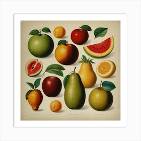 Fruits Of The World Art Print