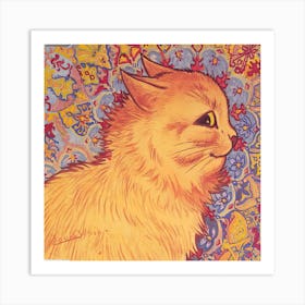 Cat Profile, Louis Wain 1 Poster