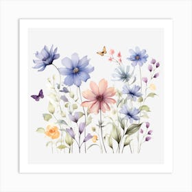 Wildflowers 6 Art Print