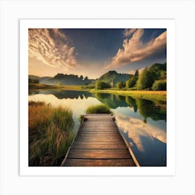 Peaceful Landscapes Photo (26) Art Print