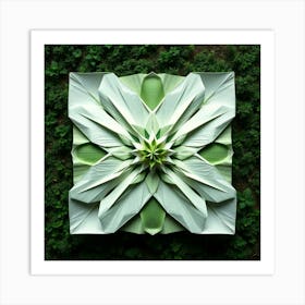 Origami Flower Art Print