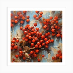 Rowan berries 2 Art Print