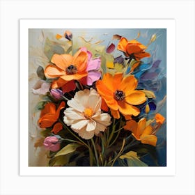 Flowers In A Vase Art Print