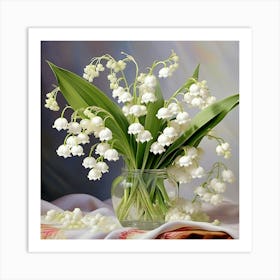 Lilies of the valley 2 Art Print