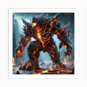 Tectonic Behemoth Art Print