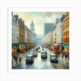 Streets Of London 2 Art Print