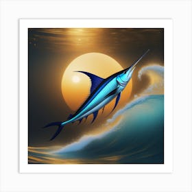 Marlin Art Print