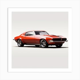 American Muscle Car 006 Art Print