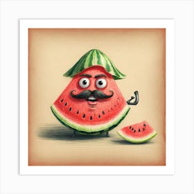 Watermelon 39 Art Print