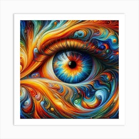 An eye 1 Art Print