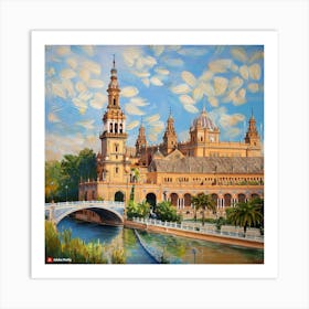 Seville Cathedral 1 Art Print